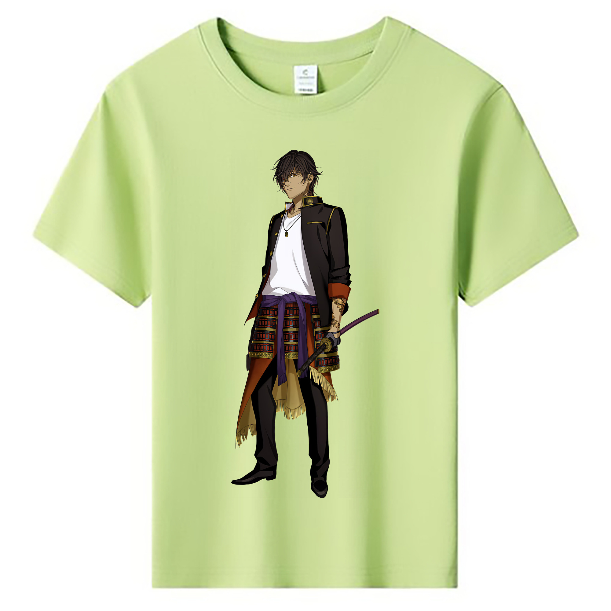 （画像用） 刀剣乱舞 Touken Ranbu 綿100％キッズTシャツ（フロントプリント）